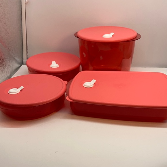 Tupperware Ventń  Serve Containers Set of 4 - Picture 1 of 12